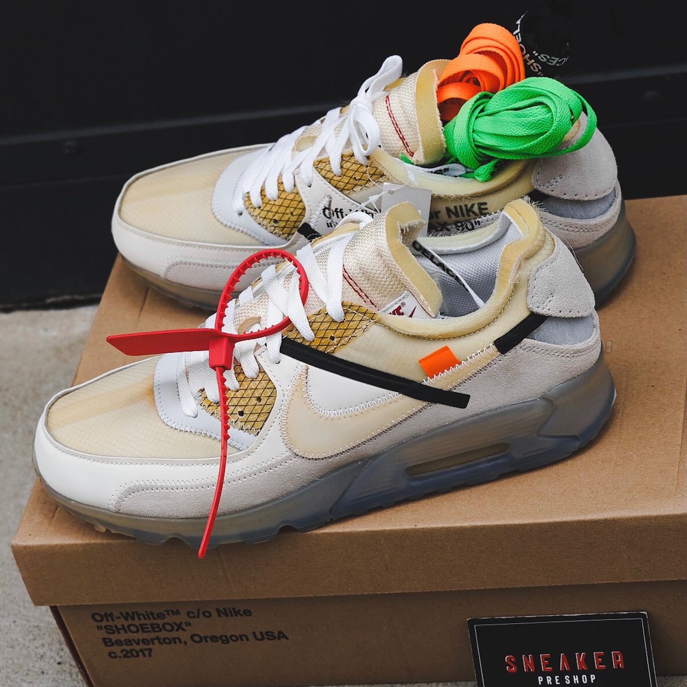 Nike Air Max 90 x Off White THE TEN LINE SHOPPING
