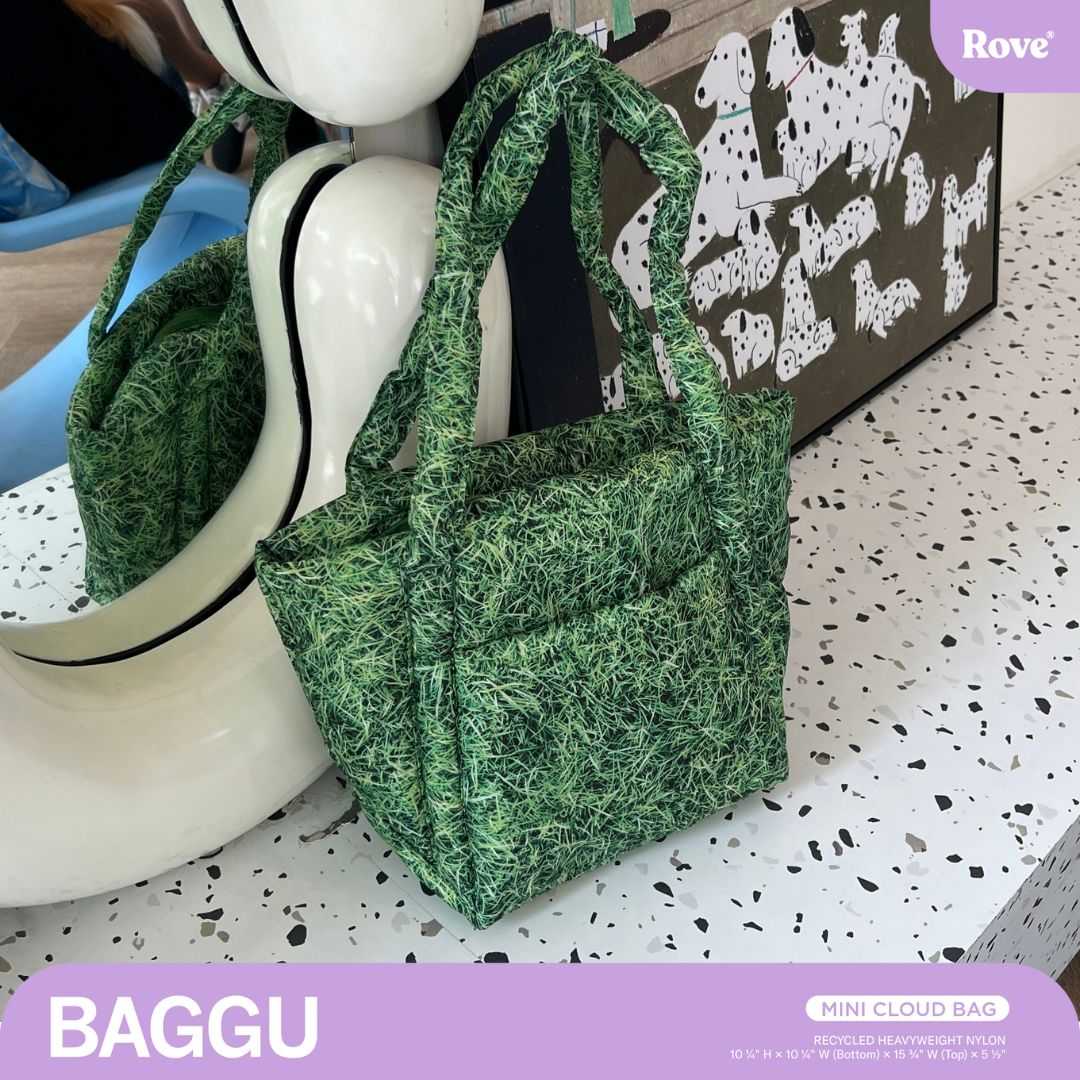 Puffy Mini Tote : Grass - Baggu