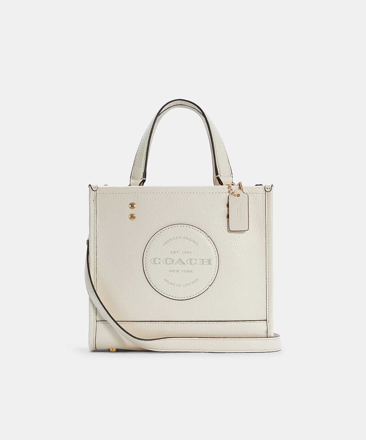 COACH DEMPSEY TOTE 22 WITH COACH PATCH C5268 IMCHK | LINE SHOPPING