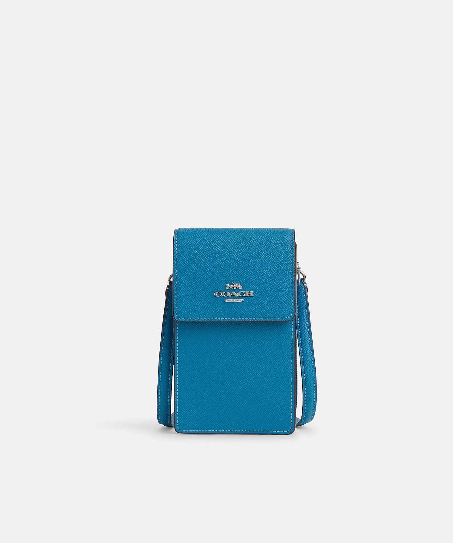 COACH NORTH SOUTH PHONE CROSSBODY CM235 SVELC LINE SHOPPING