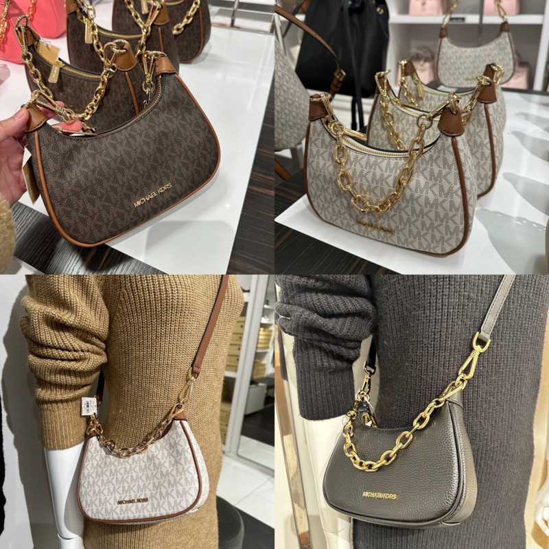 Michael Kors Crossbody Bag mini Cora LG Zip Pouchett LINE SHOPPING