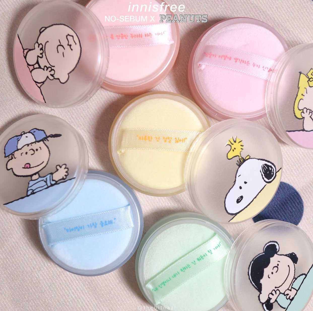 {ขายเท} Innisfree NoSebum x Peanuts Edition LINE SHOPPING