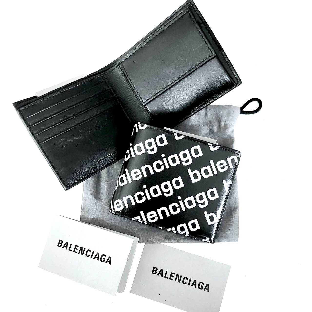 Balenciaga square best sale wallet