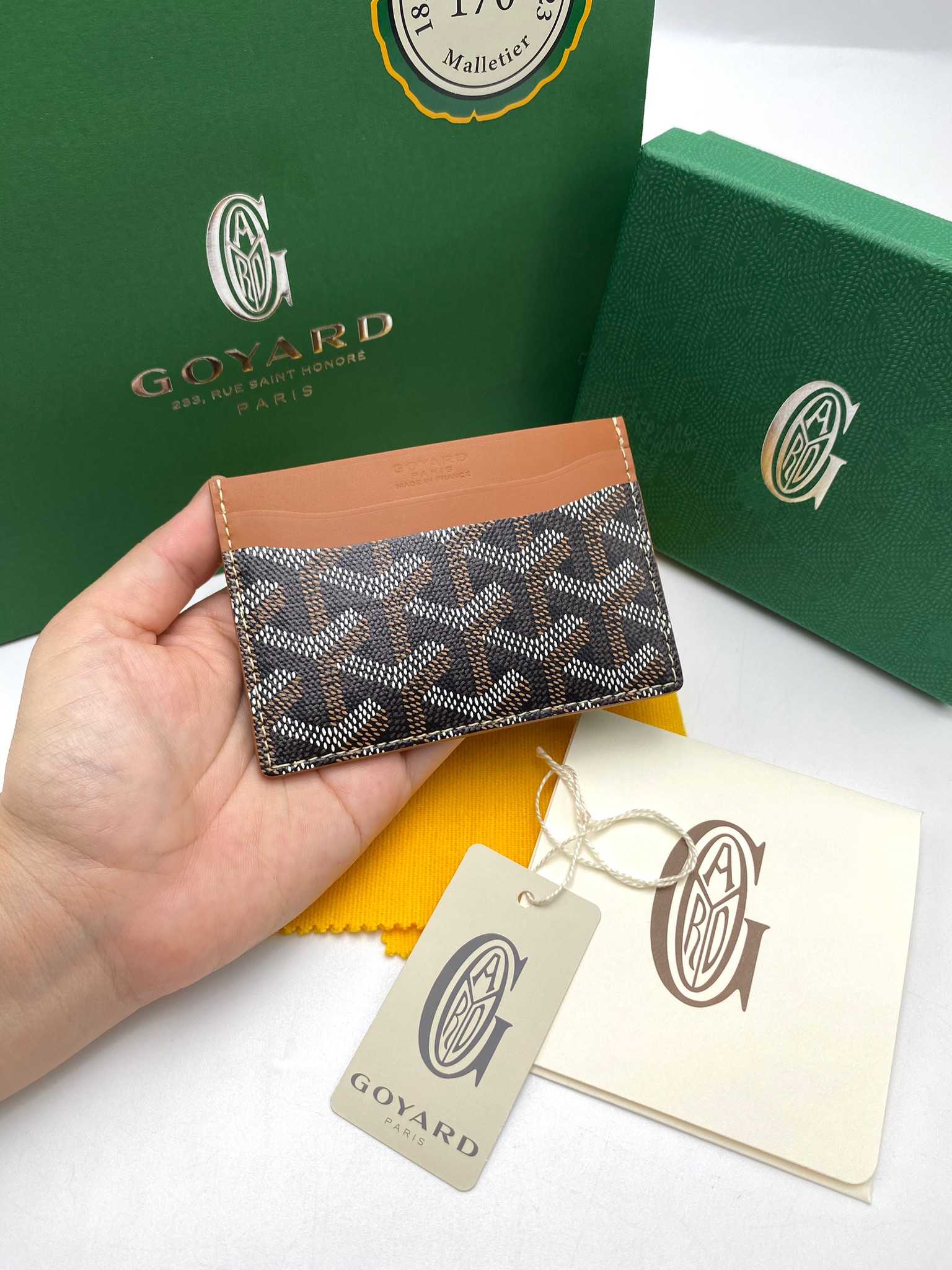 Goyard card store holder box