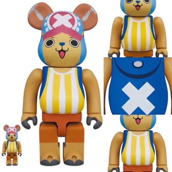 Bearbrick Tony Tony Chopper One Piece 400 100 Be