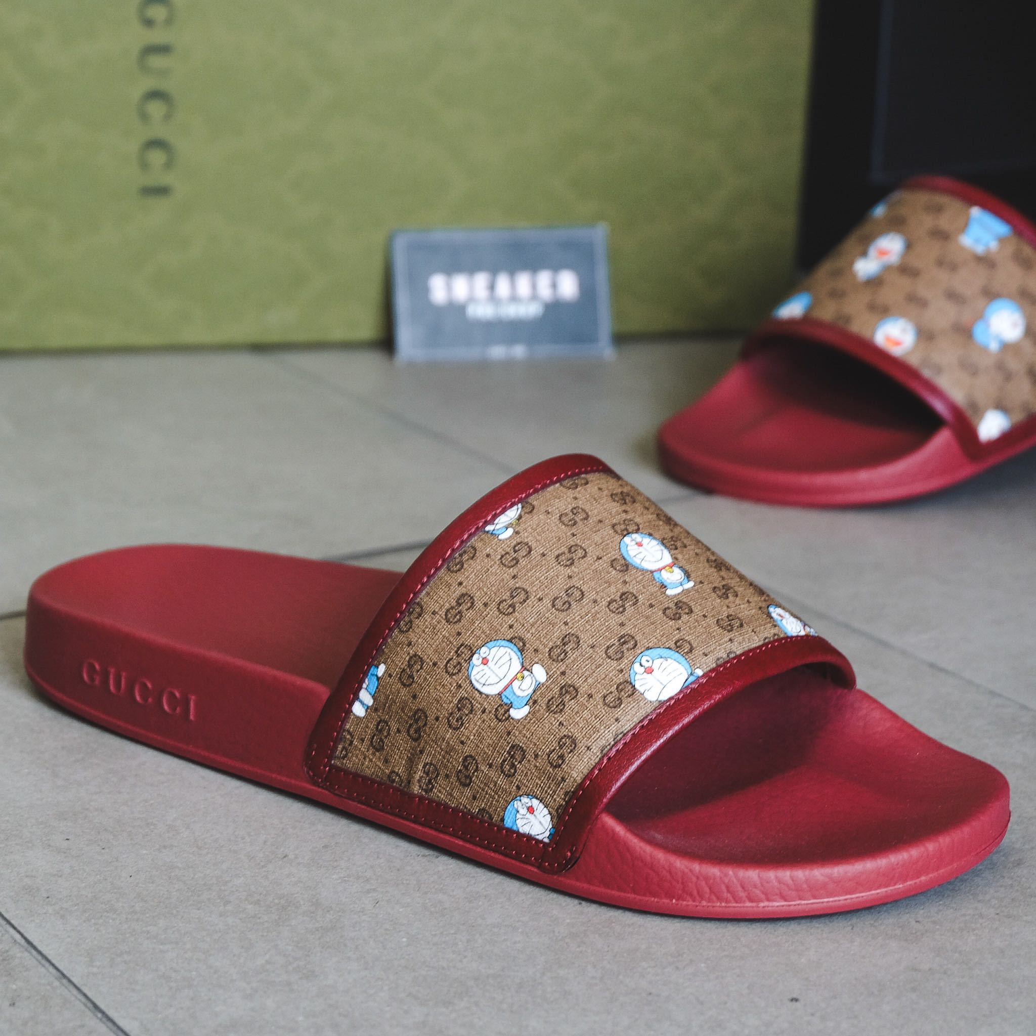 Gucci sales doraemon slides
