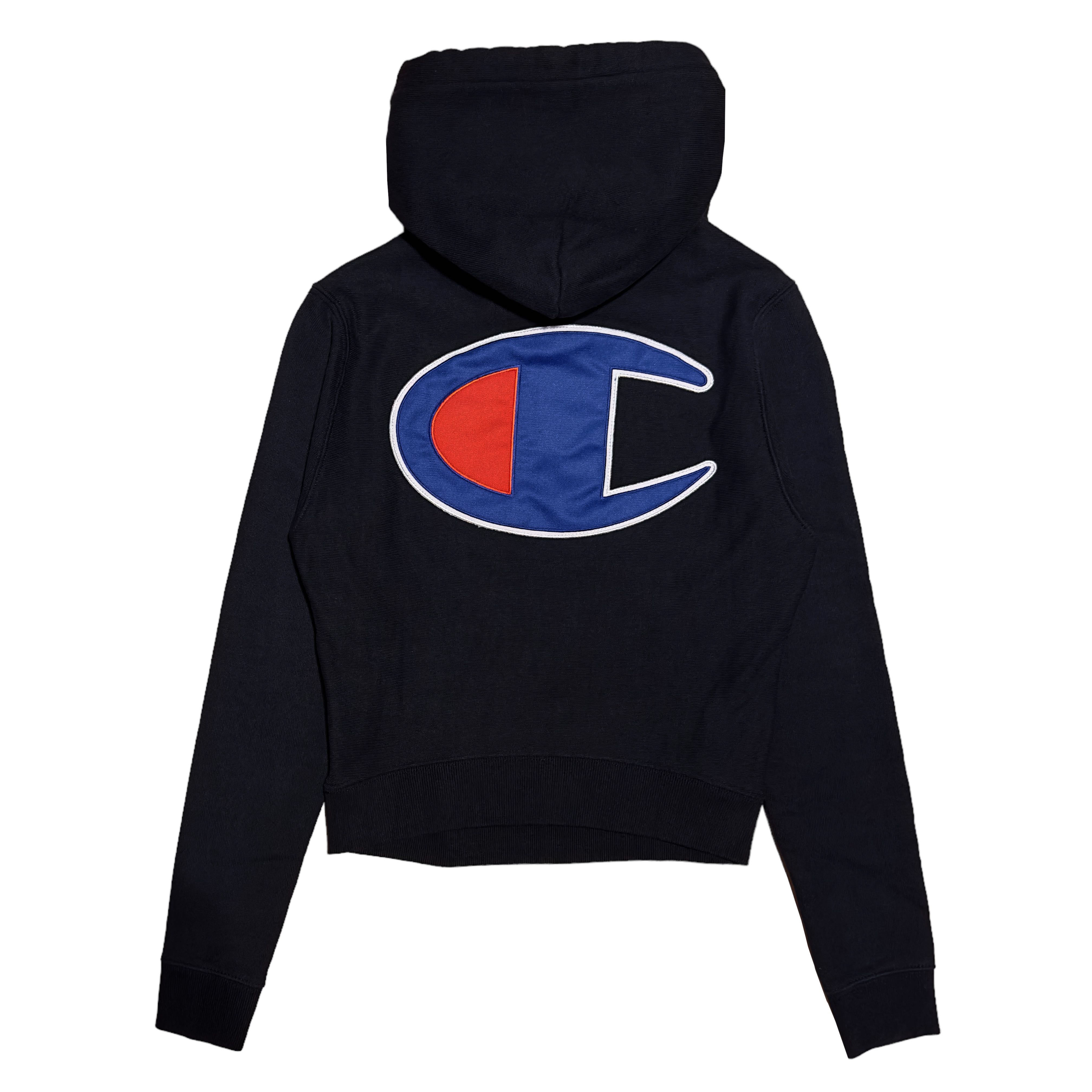 VETEMENTS x CHAMPION SS17 Cropped Hoodie LINE SHOPPING