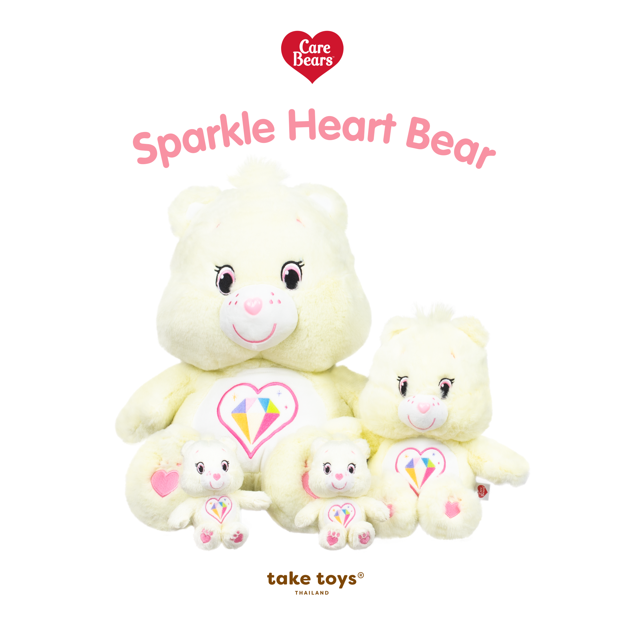 Sparkle heart care sales bear