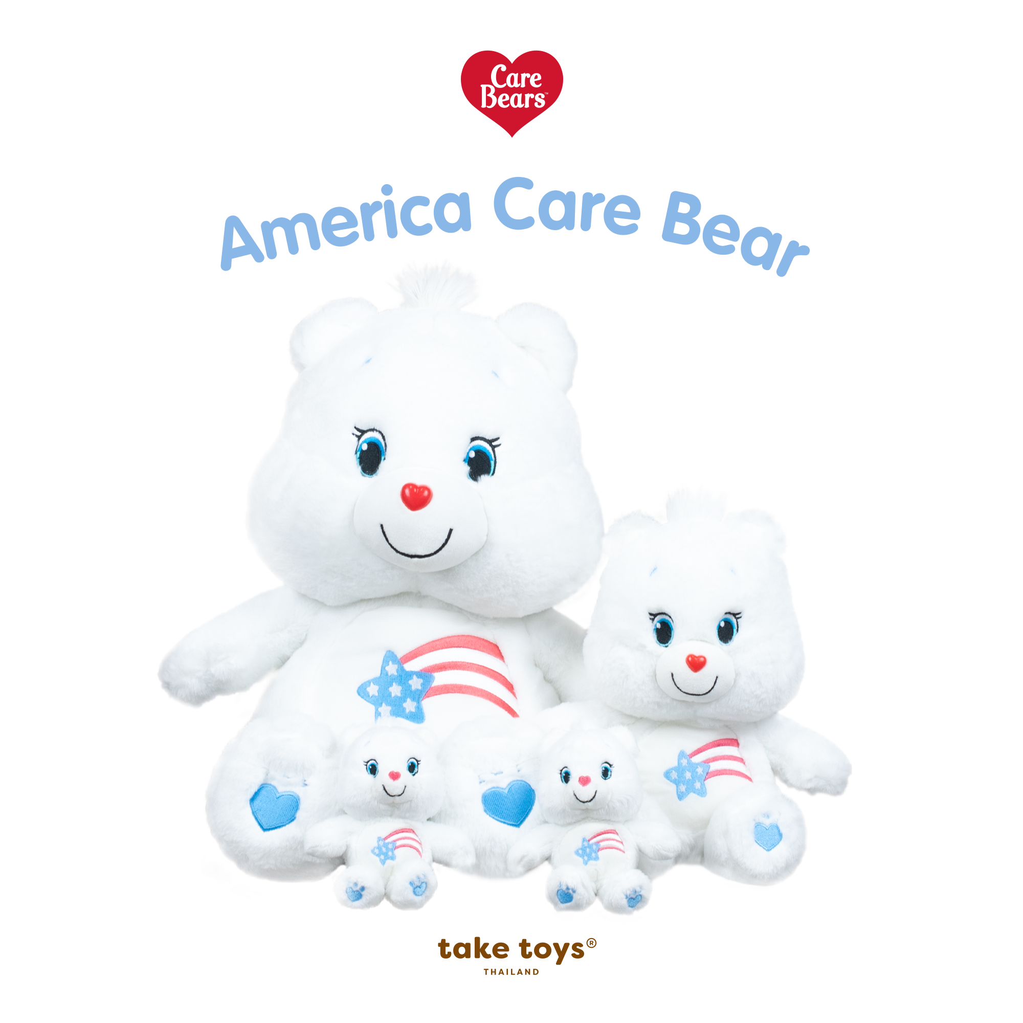 America cares bear top