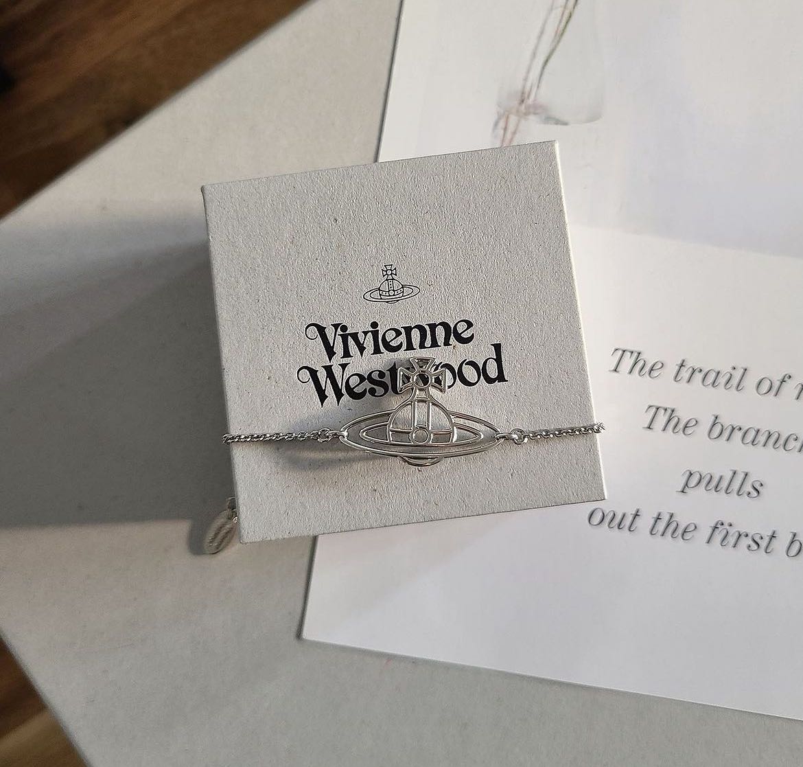 Vivienne westwood shop thin lines bracelet