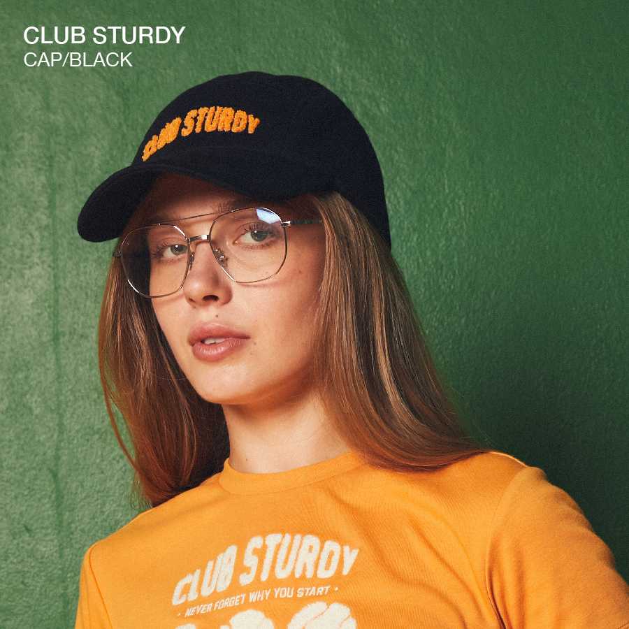 Black Cap `Club Sturdy` | LINE SHOPPING