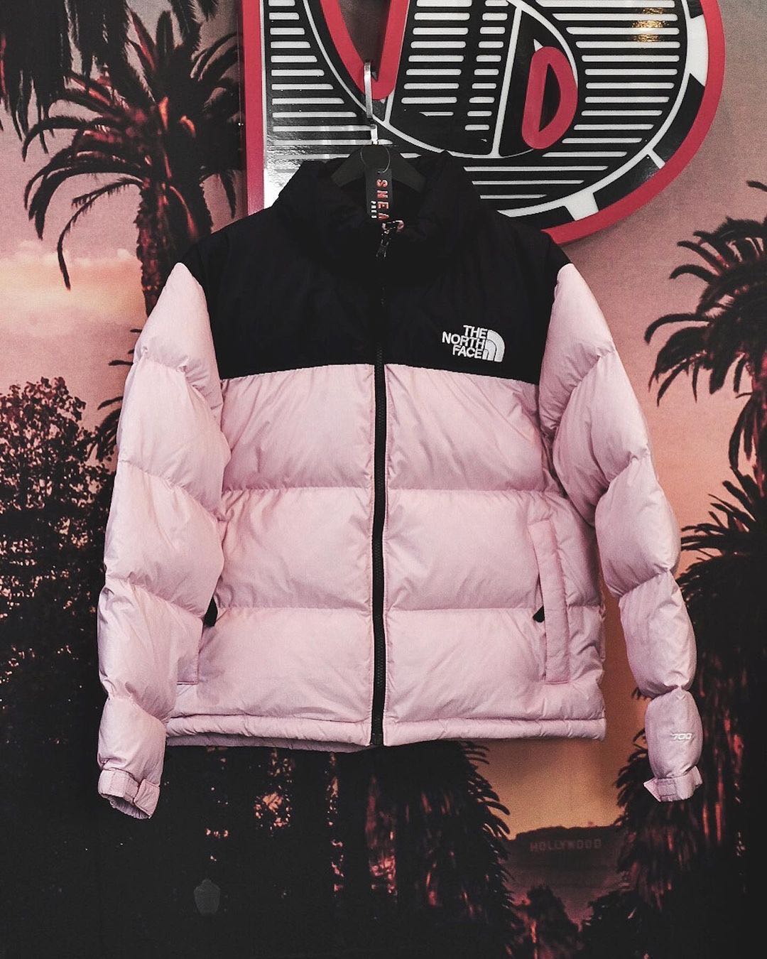 The north hot sale face nuptse pink
