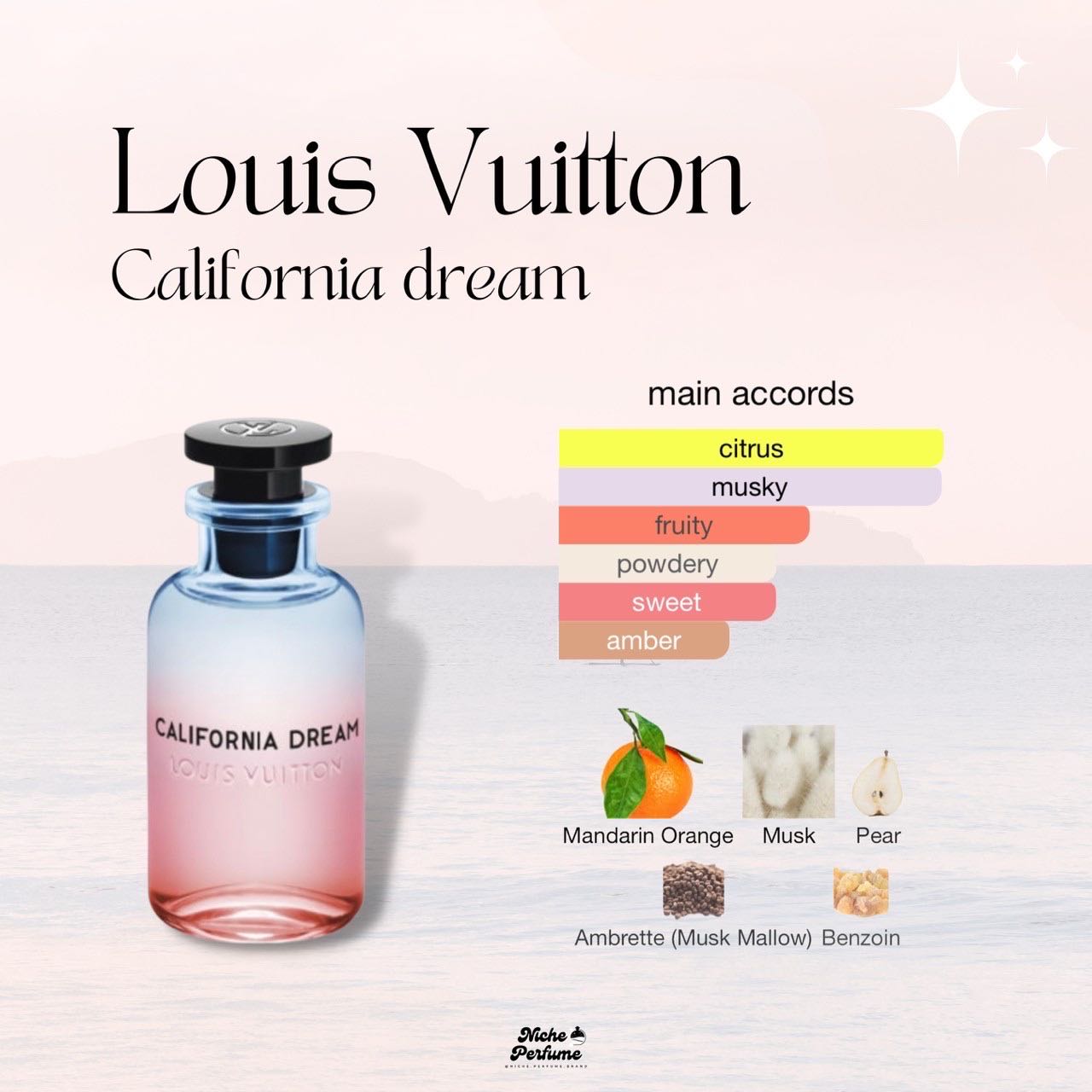 California Dream by Louis Vuitton edp 100ml. A citrus musky