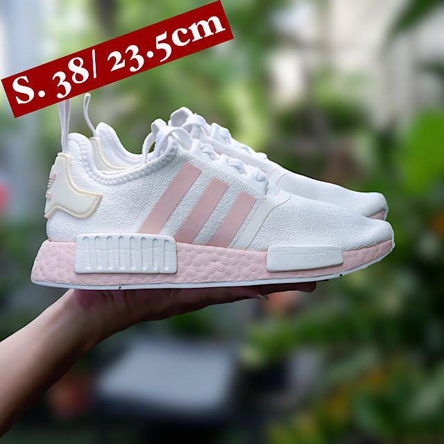 Adidas nmd r1 cloud white vapour pink womens 2025