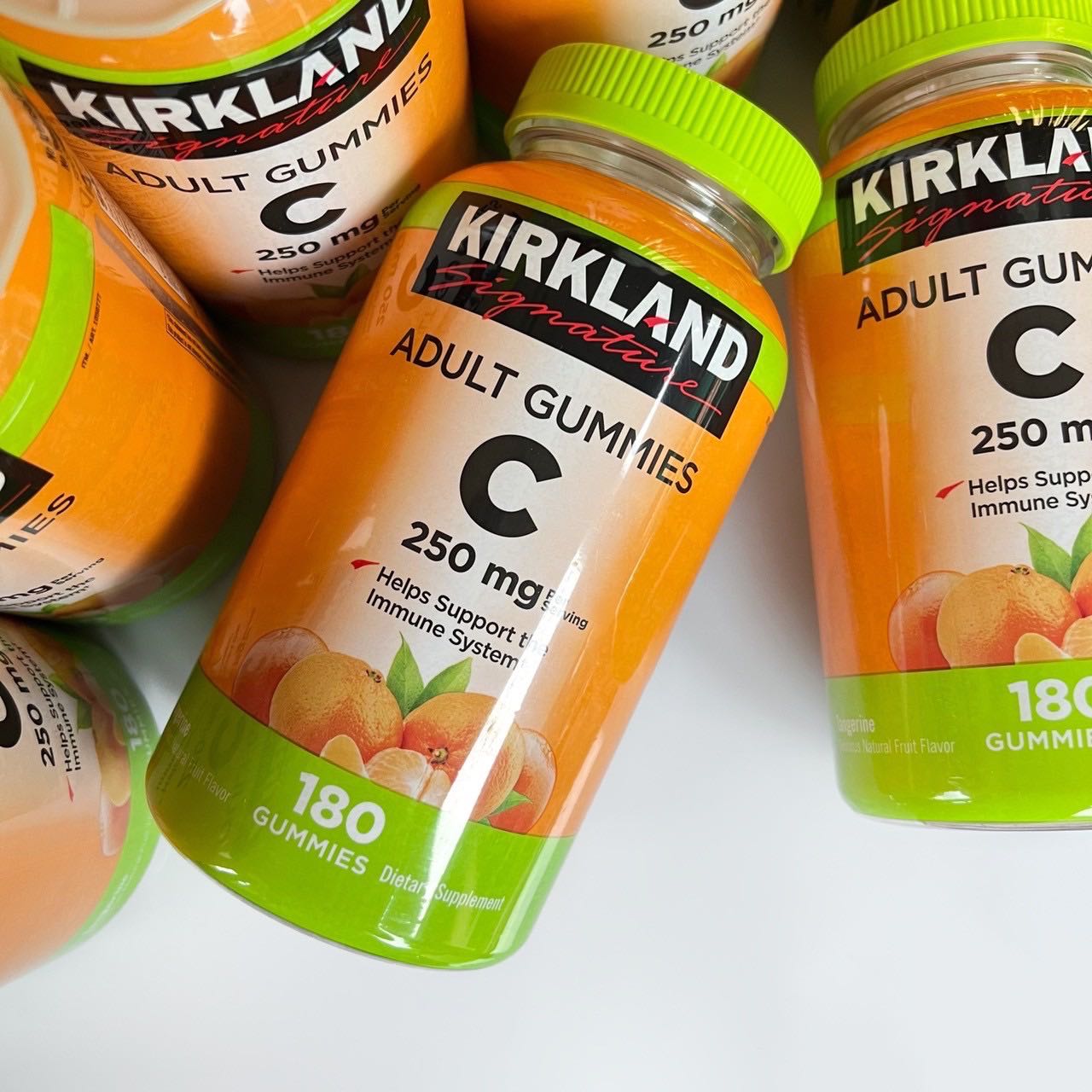 Kirkland Signature Adult Gummies Vitamin C 250 mg. (180 เม็ด) LINE SHOPPING