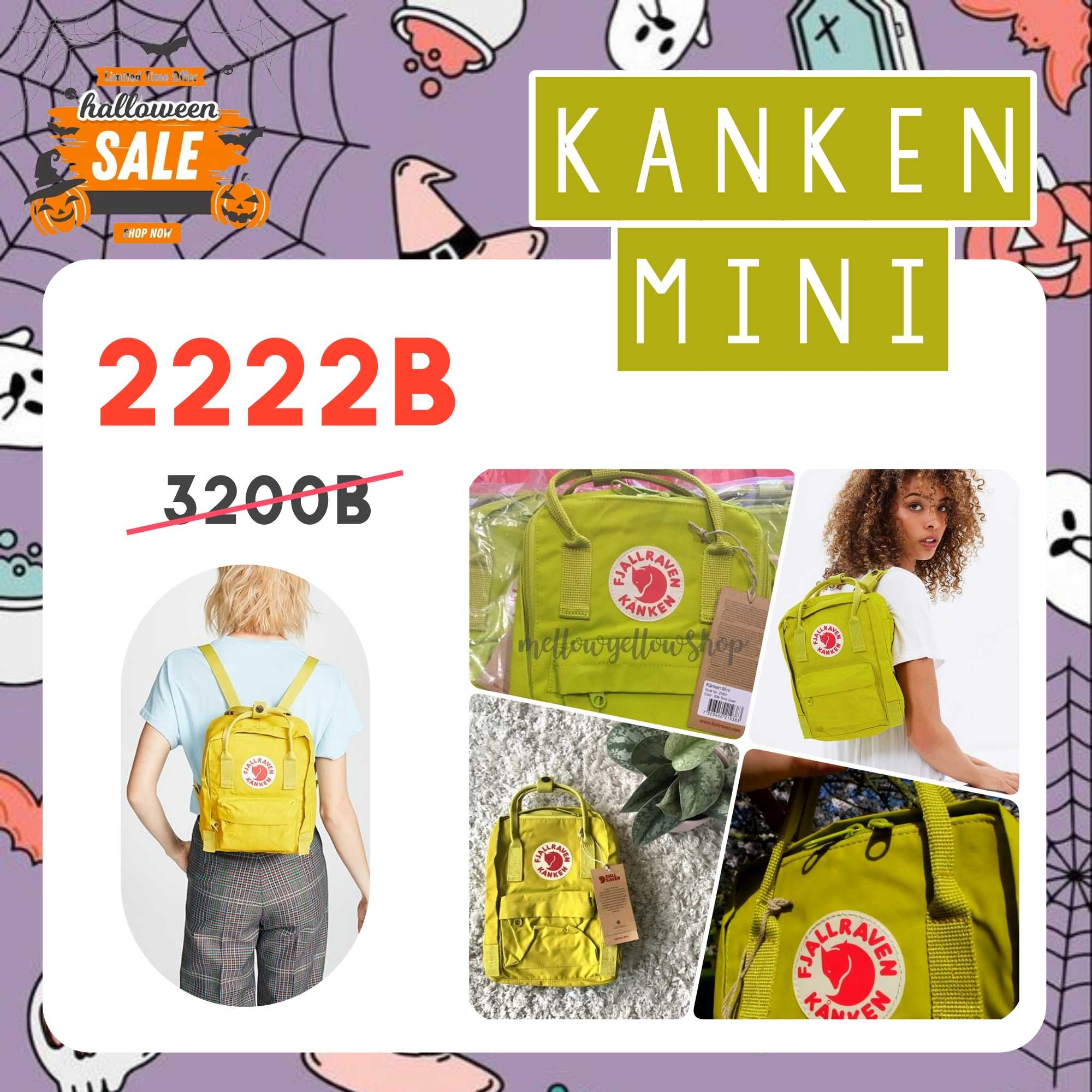 Kanken birch green top