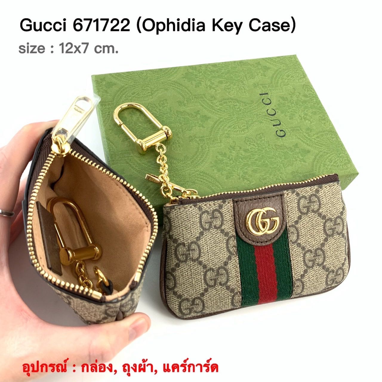 Gucci ophidia shop key case