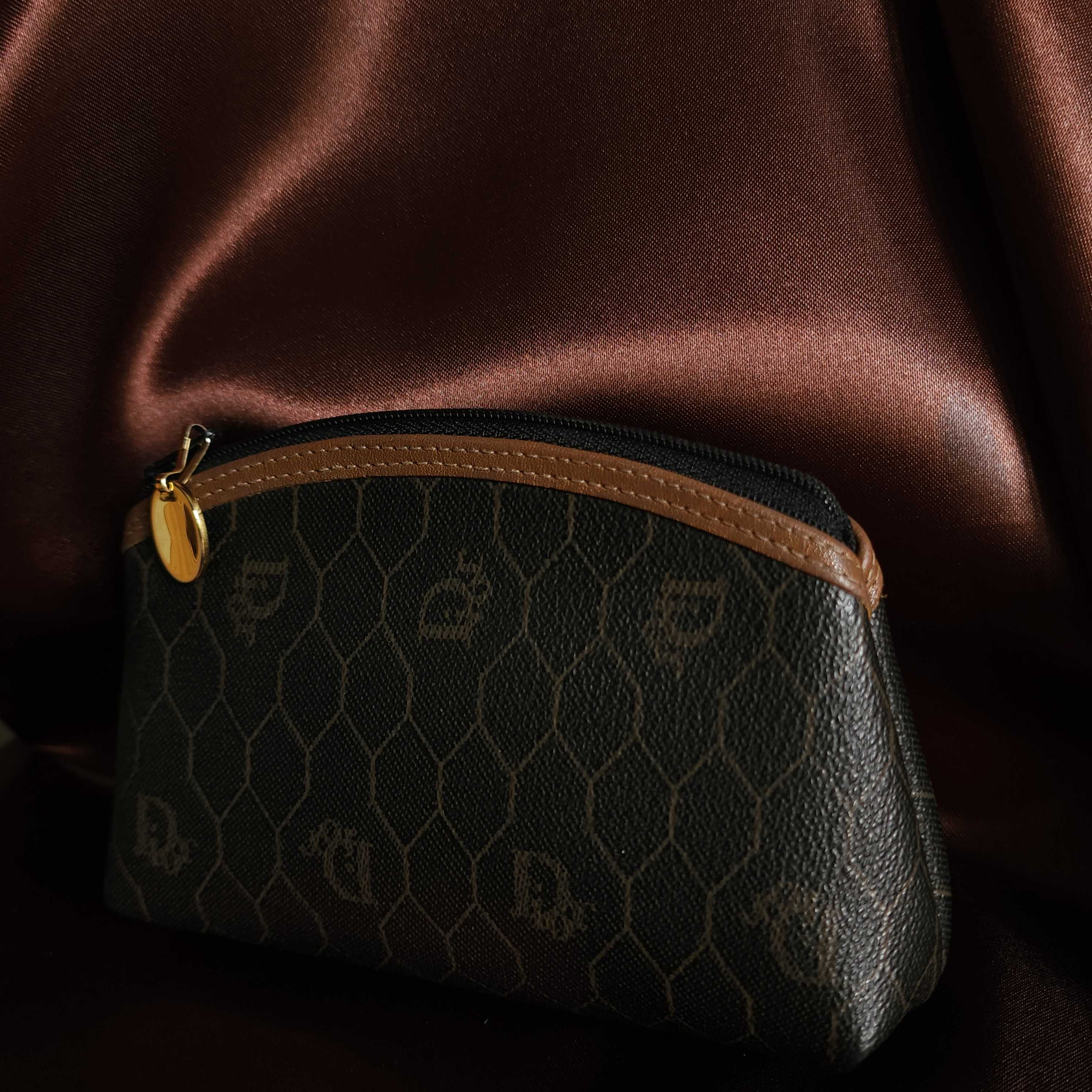 Vintage 1980s Christian Dior Coin Purse LINE SHOPPING