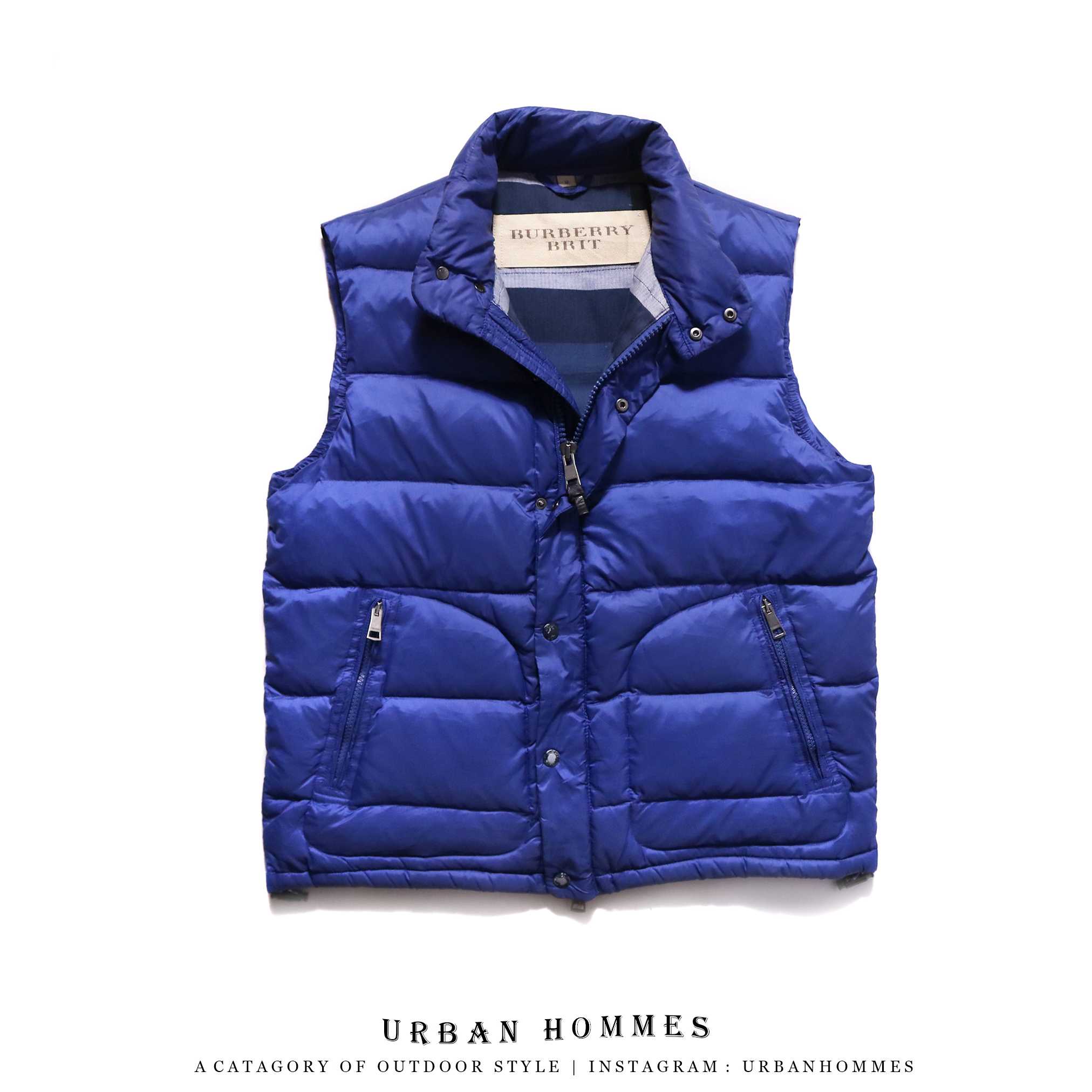 Burberry puffer sale vest mens