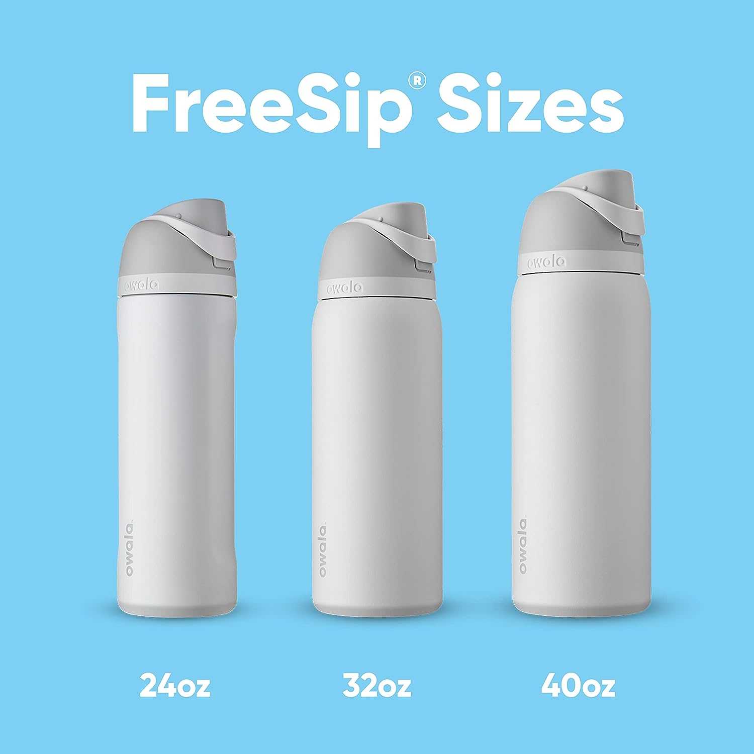 OWALA FreeSip 24oz 32oz 40oz Grayt LINE SHOPPING