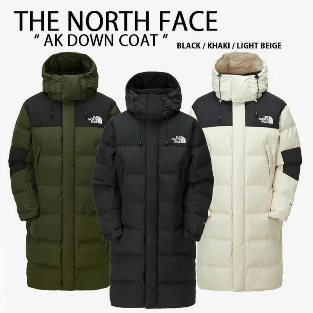 The north face outlet long down jacket