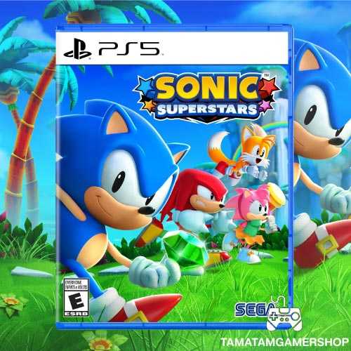 PS5: Sonic Superstars PS5 แผ่นเกมSonic รองรับภาษาไทย(Zone3/ASIA) เกมโซน ...