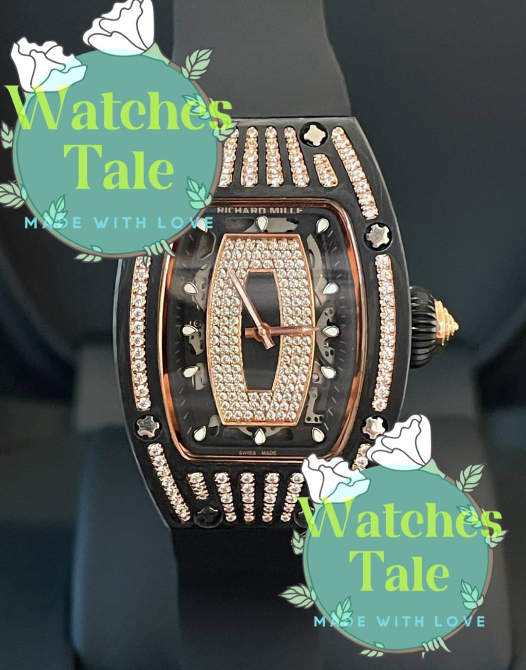 Richard mille ladies sale diamond