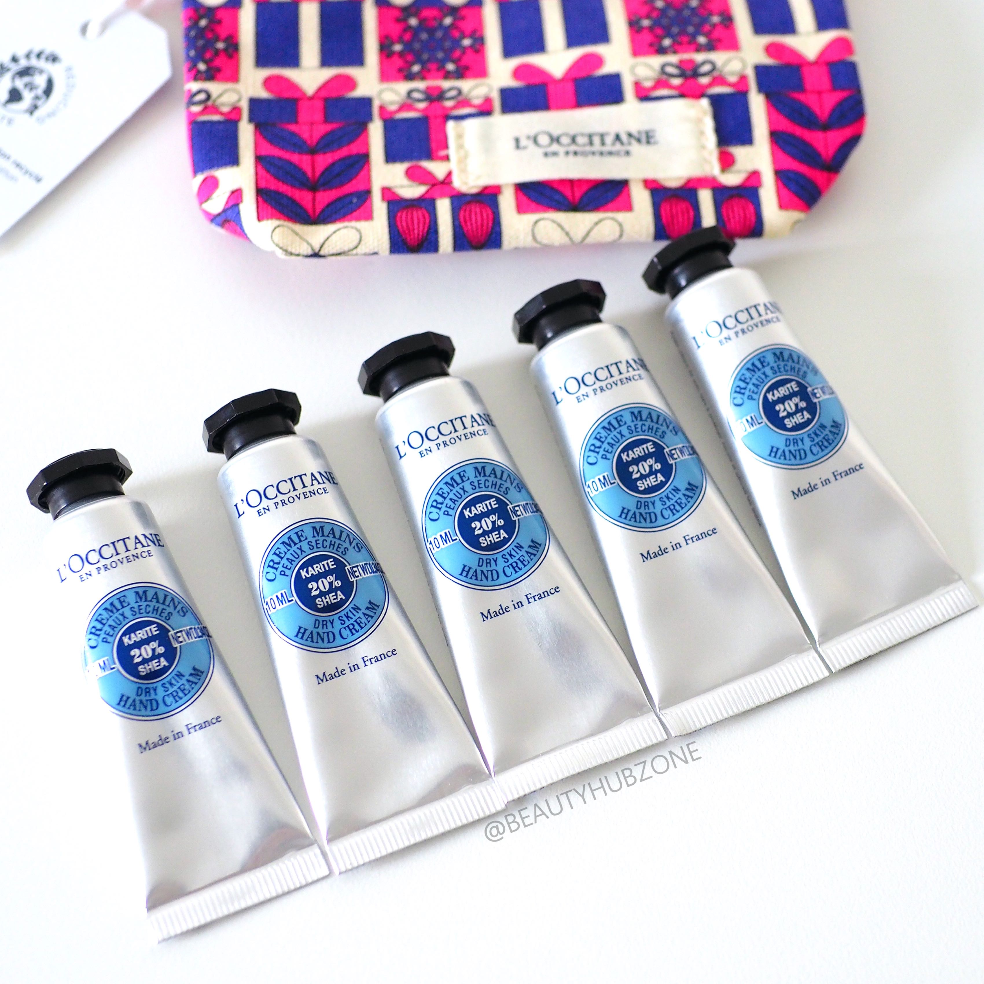 L'Occitane Friend & Family Iconic Shea Set with Mini Pouch LINE SHOPPING