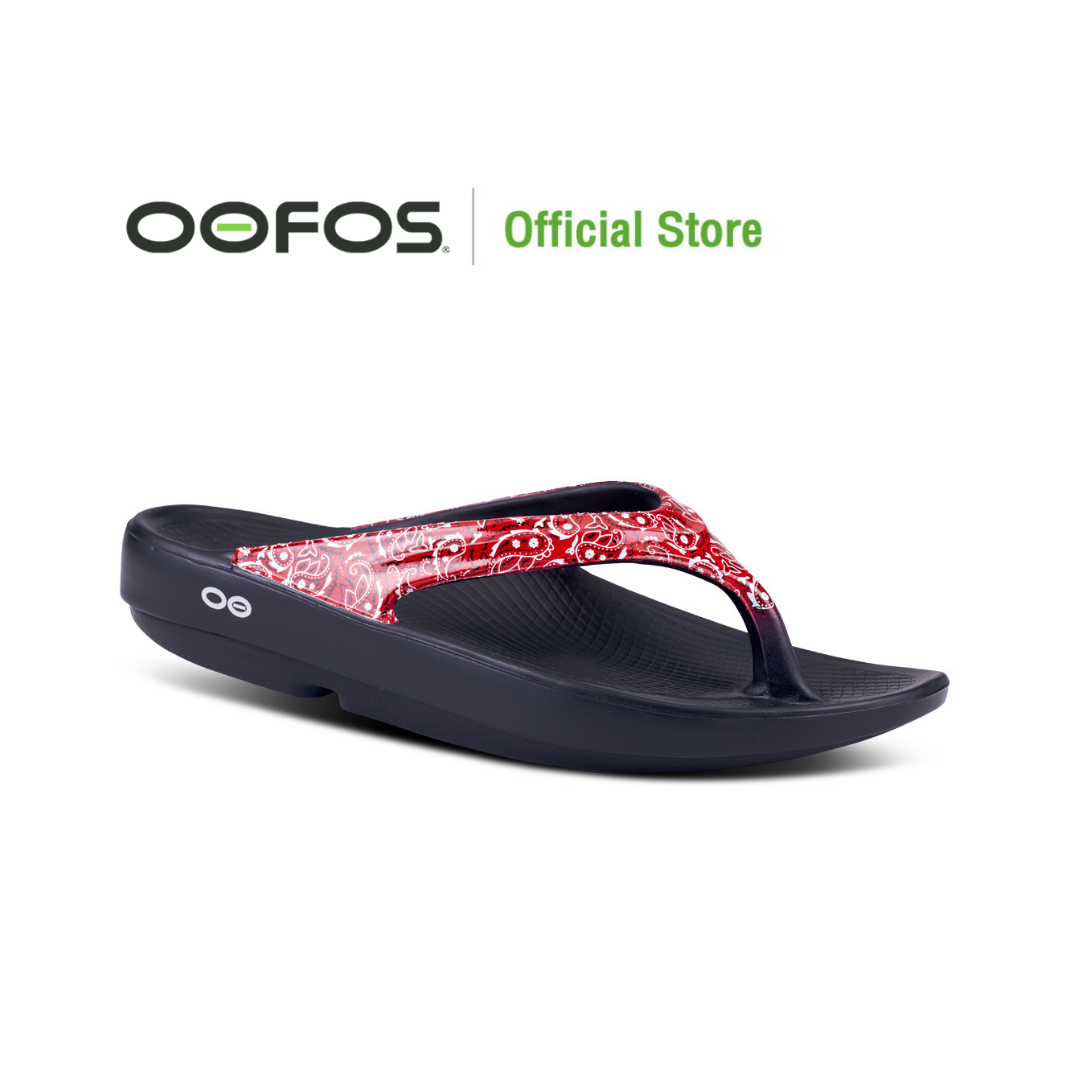 OOFOS Oolala Limited Red Bandana