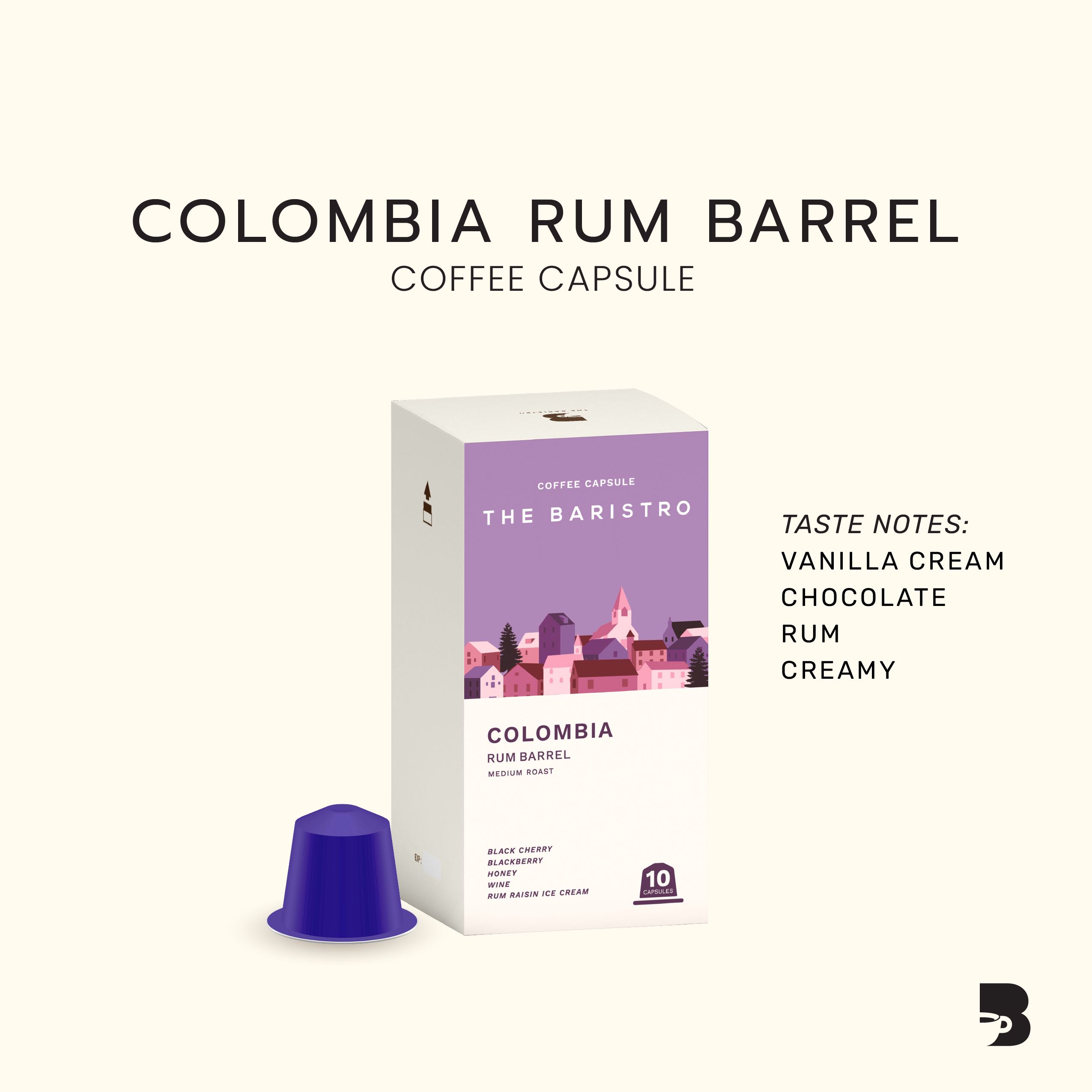Colombia Rum Barrel Coffee Capsule LINE SHOPPING