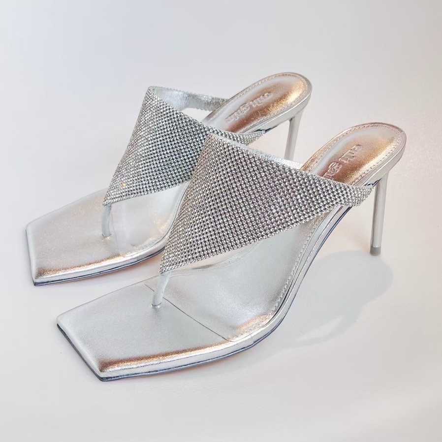 Cult Gaia AUDREY SANDAL CLEAR LINE SHOPPING