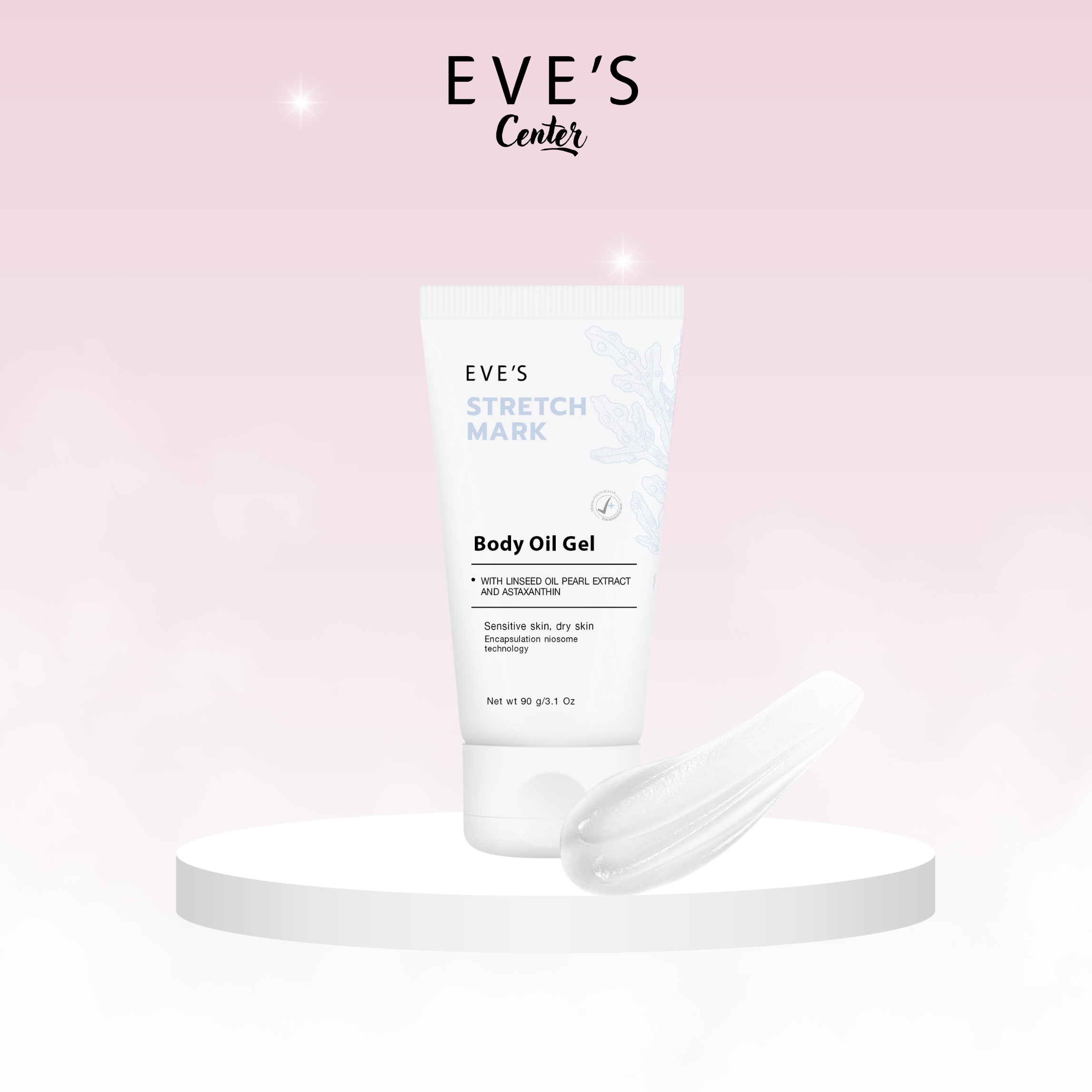 EVE'S อีฟส์ออยล์ (BODY OIL GEL) ลดเลือนรอยแตกลาย บำรุงผิวเนียนนุ่ม คืน