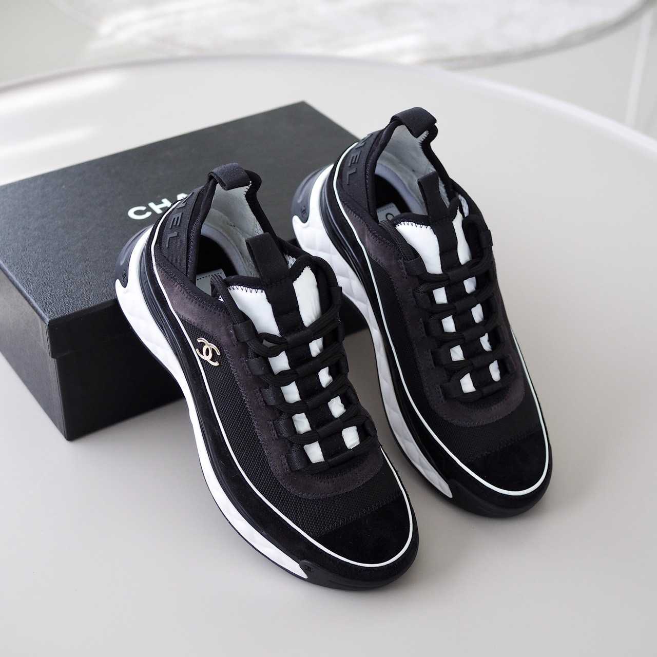 NEW! CHANEL Black Classic Sneakers | Shoes | LINE SHOPPING