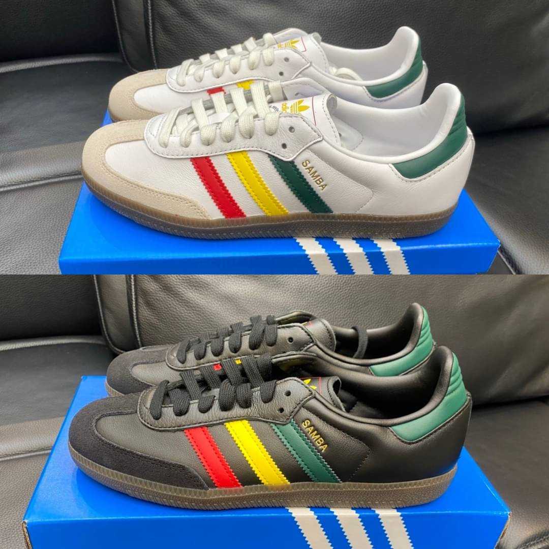 Adidas samba deals rasta