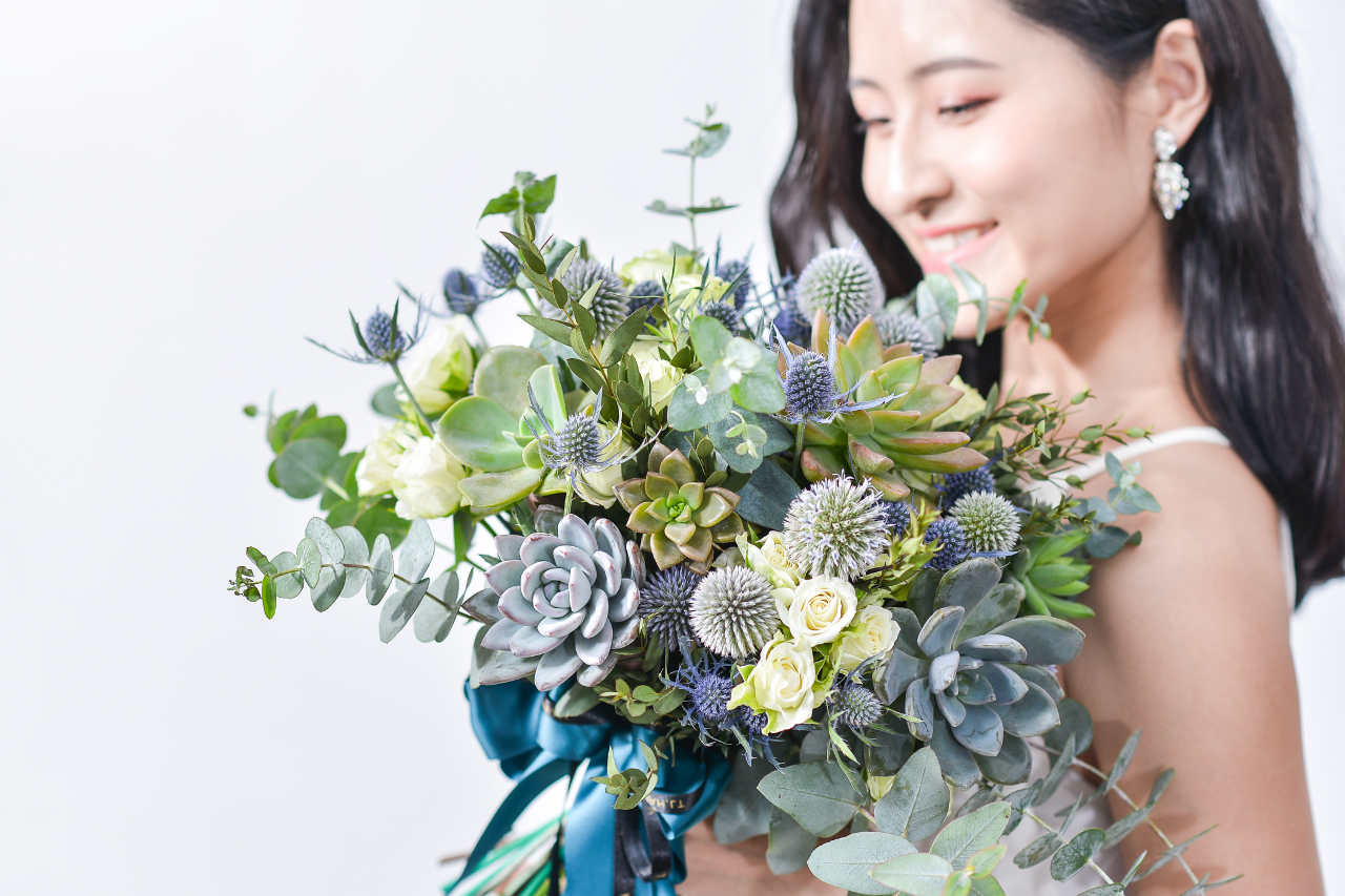 新娘不苦惱 多肉花束 成為另類捧花的新選擇 上報 生活