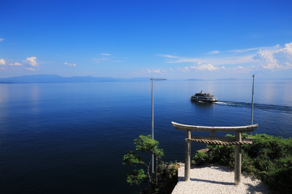 日本關西旅遊 琵琶湖秘境神棲之地竹生島半日遊 @去旅行新聞網