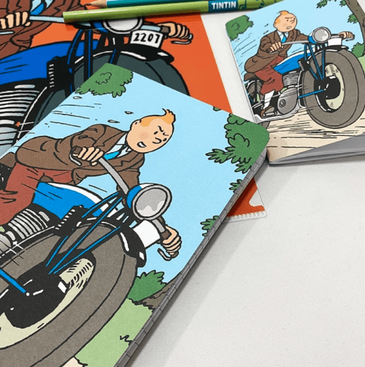 Tintin motorcycle hotsell