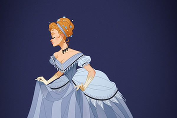 時代にあった服装をディズニープリンセスに着せたイラストがすごい バズフィード