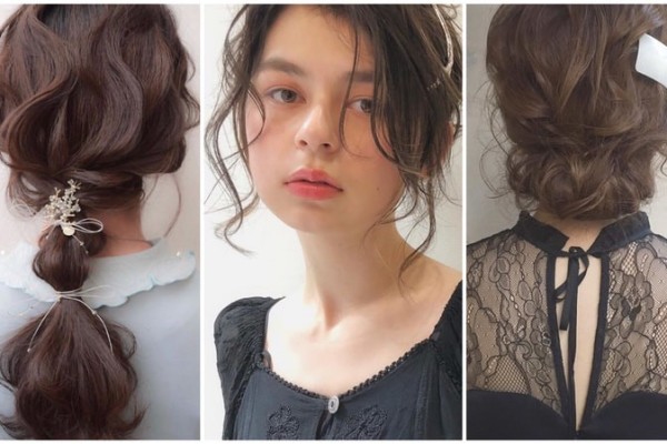 ロング必見 結婚式ヘアアレンジ セルフで簡単お手本カタログ Mine