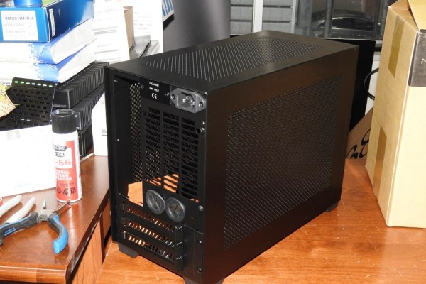 Ncase M1 v6.1 mini-itx PCケース silver - PC/タブレット