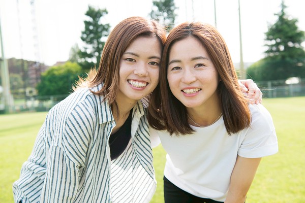 日本代表 女子サッカー なでしこジャパン 長谷川唯 清水梨紗