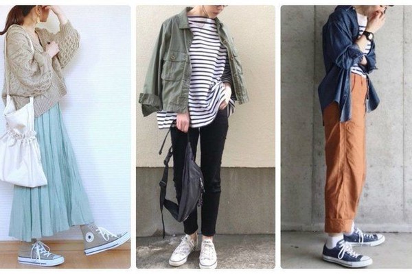 ひとつは持っておきたい定番スニーカー コンバースのおすすめ大人コーデ45選 サンキュ