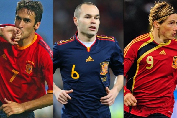 人気海外一番 2008年 ユーロcup 優勝したスペイン代表ユニフォーム