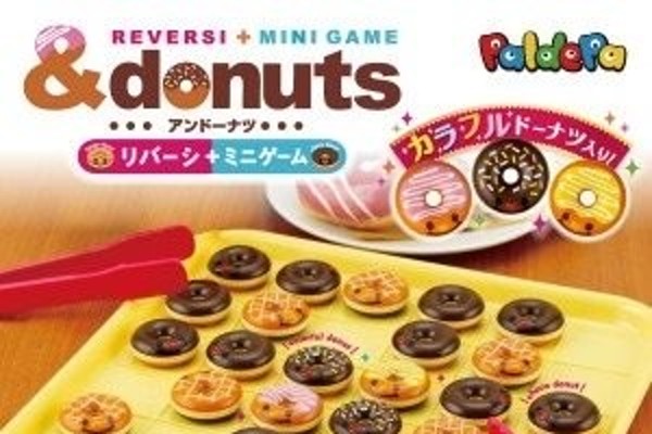 リバーシとミニゲームが楽しめる！アイアップ「＆donuts(アンドーナツ