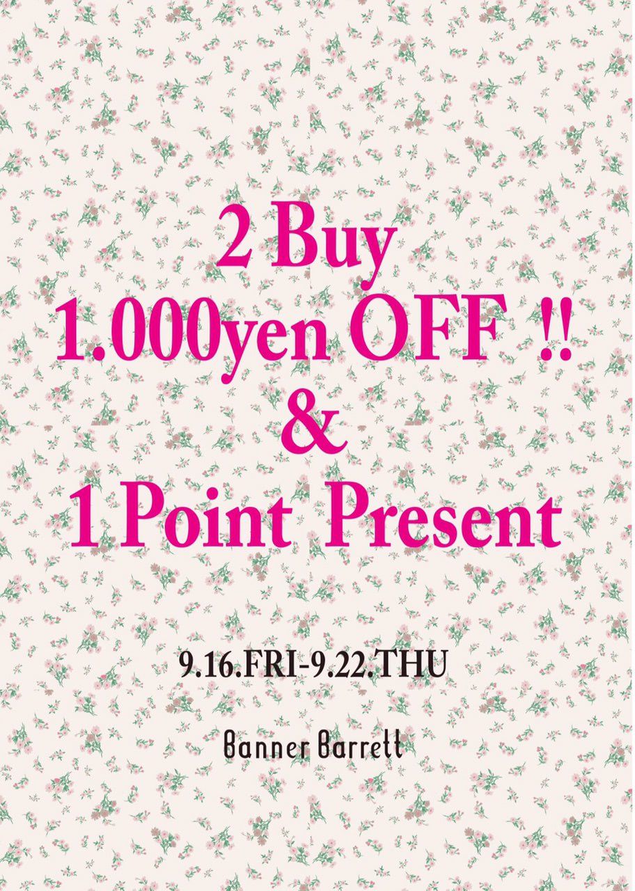 Recent Media Banner Barrett池袋店