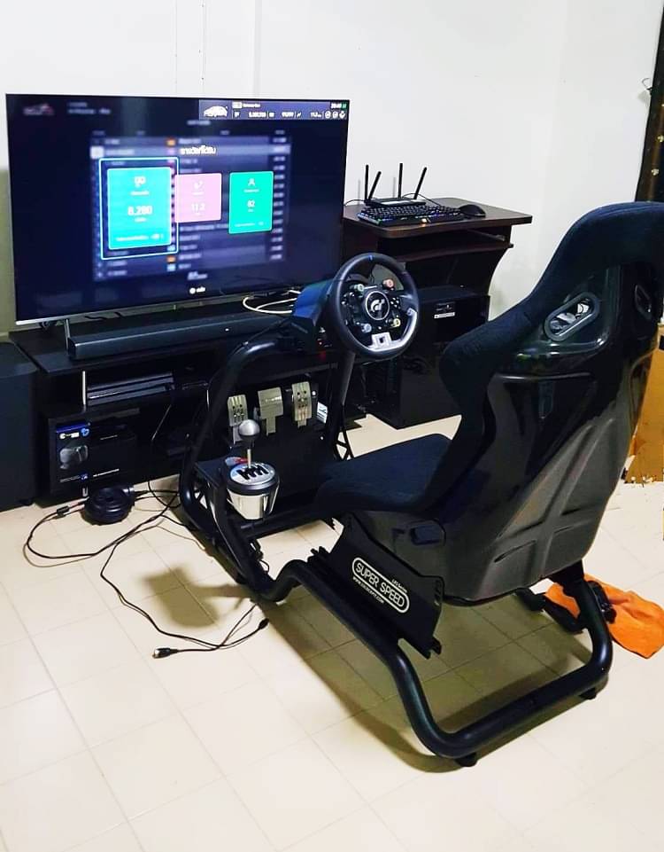 How to install a screen on oplite Wheel Stand GTR : r/simracing