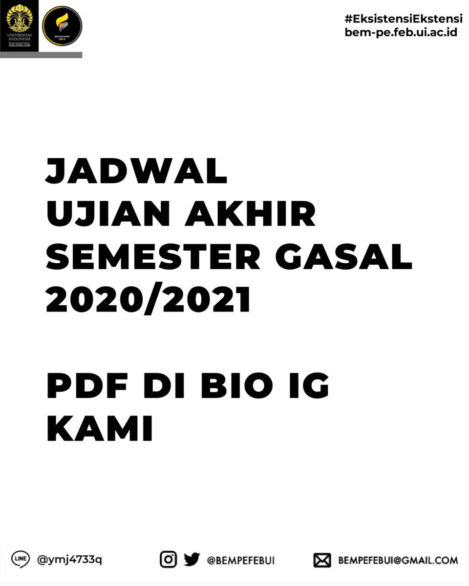 Recent Media Bem Ekstensi Feb Ui