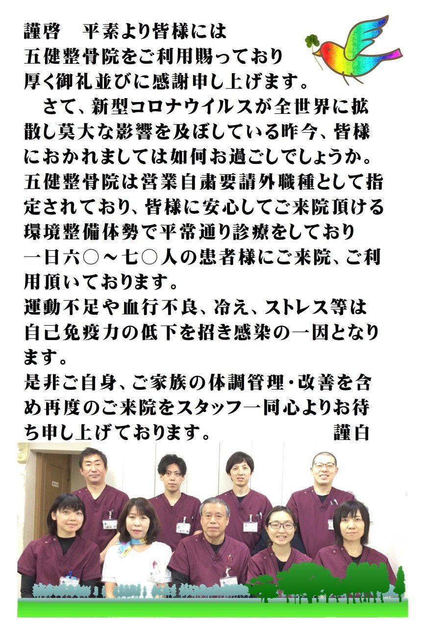 Recent Media 五健整骨院世田谷本院