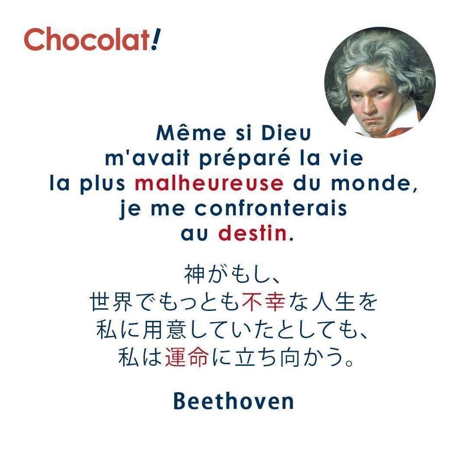 Recent Media フランス語 Chocolat