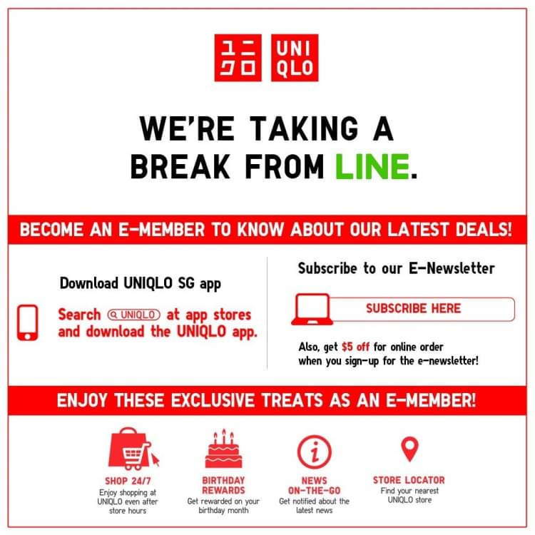 Mixed media feed, UNIQLO SINGAPORE